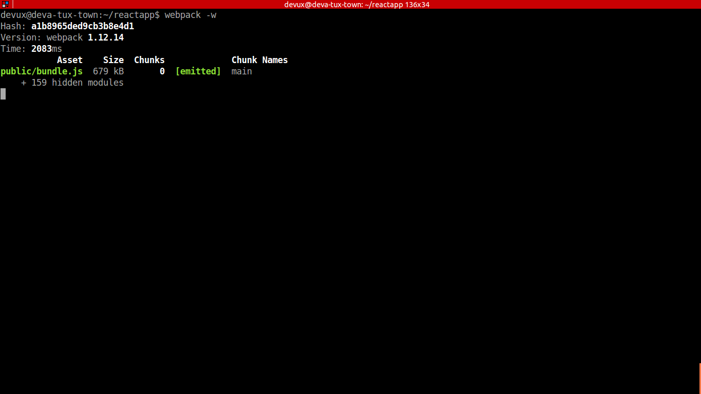 Screenshot from my machine